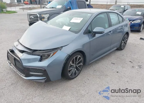 2020 Toyota Corolla Se from USA, damaged, VIN 5YFS4RCE3LP054928